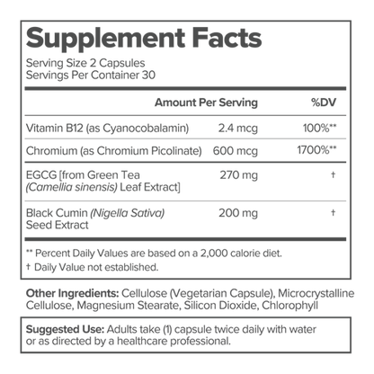 Nature Plant -  Metabolism Boosting Capsule